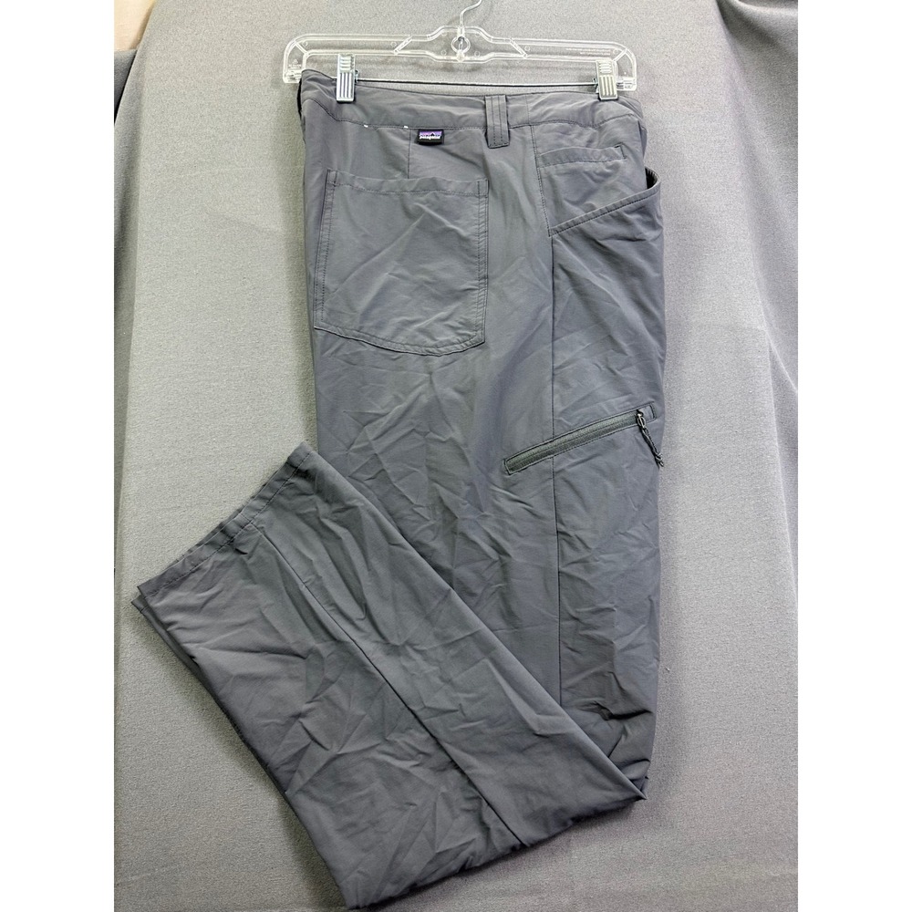 Patagonia‎ Men's Quandary Hiking Pants Grey Outdoor Trekking Trousers 36x30